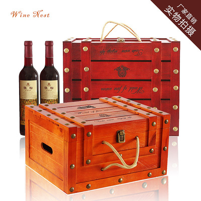 匠心獨運，品味臻藏——淘寶木質紅酒盒，讓每一瓶紅酒都成為藝術品